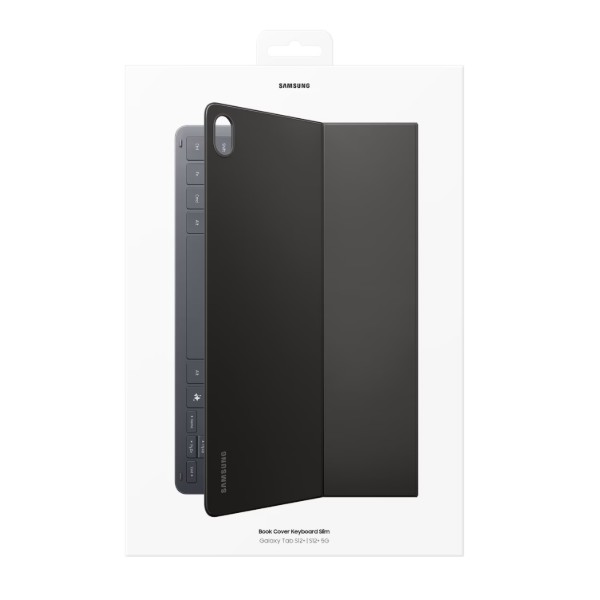 Фото - Чехол-клавиатура для планшета Samsung Book Cover Keyboard Slim Tab S12+ Black (EF-DX840BBEGUA)