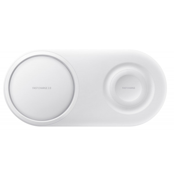 Фото - Бездротовий зарядний пристрій Samsung EP-P5200TWRGRU Wireless Charger Duo White