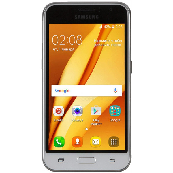 Фото - Смартфон Samsung J120H/DS J1 White
