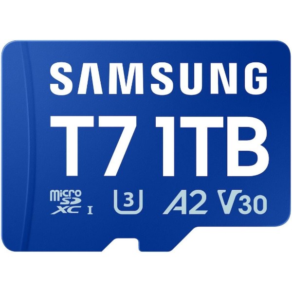 Фото - Карта памяти Samsung MICRO SDXC T7 1TB (MB-MB1T0T/WW)