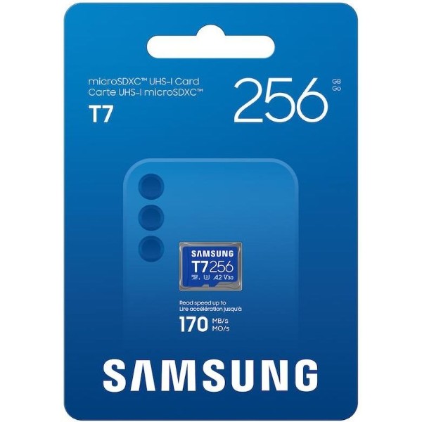 Фото - Карта памяти Samsung MICRO SDXC T7 256GB (MB-MB256T/WW)