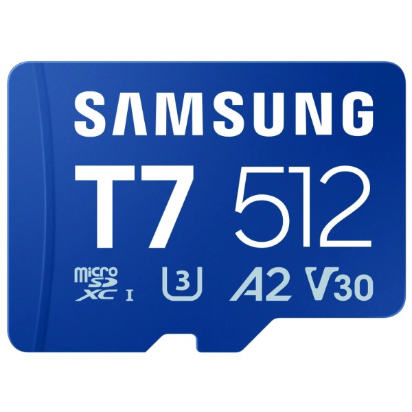 Фото - Карта памяти Samsung MICRO SDXC T7 512GB (MB-MB512T/WW)