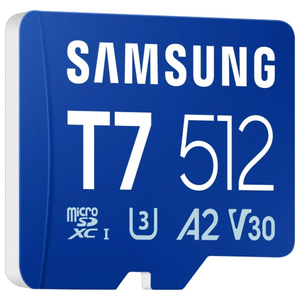 Фото - Карта памяти Samsung MICRO SDXC T7 512GB (MB-MB512T/WW)