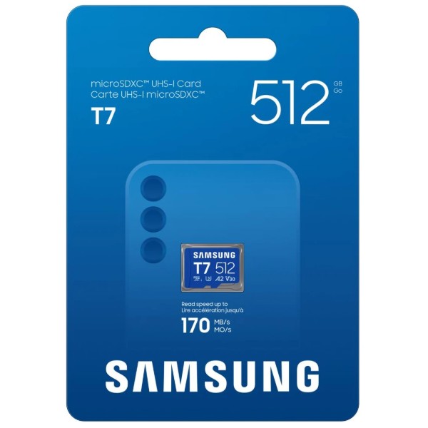 Фото - Карта памяти Samsung MICRO SDXC T7 512GB (MB-MB512T/WW)