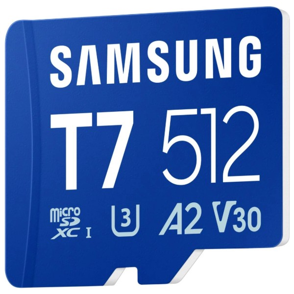 Фото - Карта памяти Samsung MICRO SDXC T7 512GB (MB-MB512T/WW)