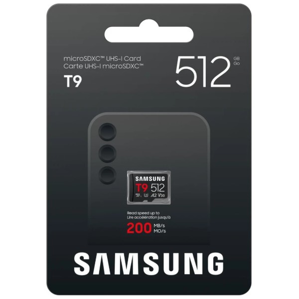 Фото - Карта памяти Samsung MICRO SDXC T9 512GB (MB-MH512T/WW)