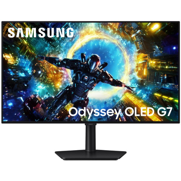 Фото - Монітор ігровий Samsung Odyssey OLED G7 (LS32HG732SIXUA)
