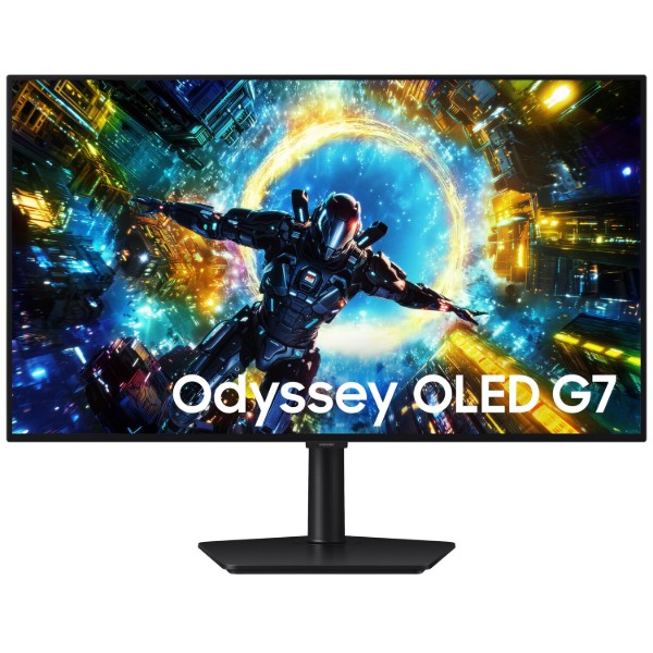 Фото - Монітор ігровий Samsung Odyssey OLED G7 (LS32HG732SIXUA)