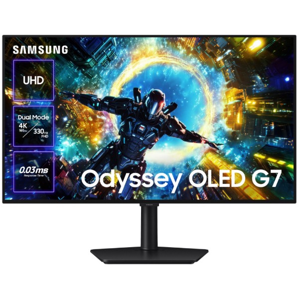 Фото - Монитор игровой Samsung Odyssey OLED G7 (LS32HG732SIXUA)