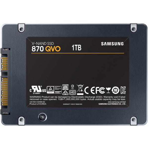Фото - SSD-накопичувач внутрішній Samsung 870 QVO 1TB 2.5" SATA III MLC (MZ-77Q1T0BW)