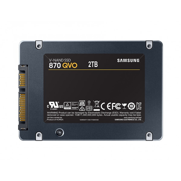 Фото - SSD-накопичувач внутрішній Samsung 870 QVO 4TB 2.5" SATA III MLC (MZ-77Q4T0BW)