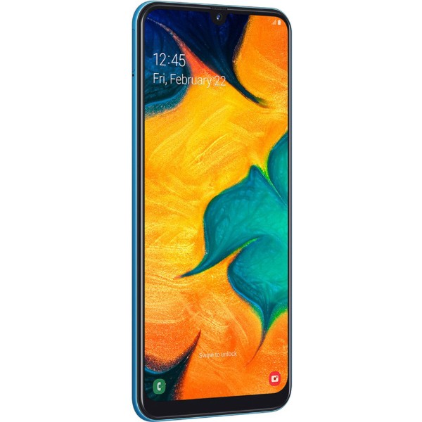 Фото - Смартфон Samsung Galaxy A30 4/64Gb Blue (SM-A305FZBO)