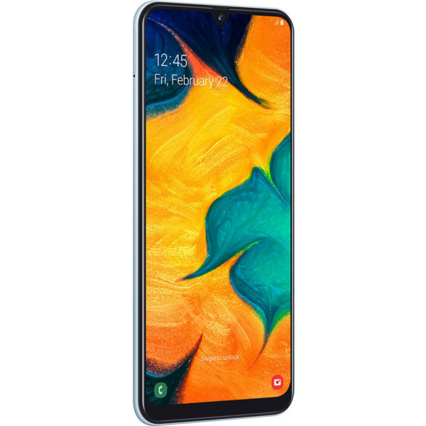 Фото - Смартфон Samsung Galaxy A30 3/32Gb White (SM-A305FZWU)