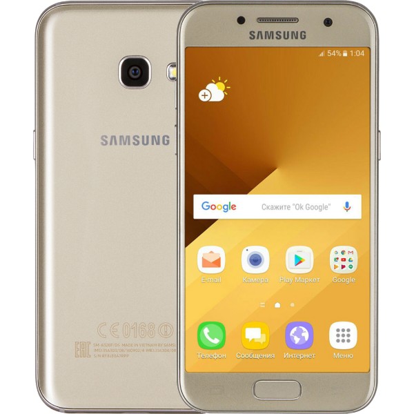 Смартфон Samsung A320F Galaxy A3 2017 Gold Sand купити - ціна