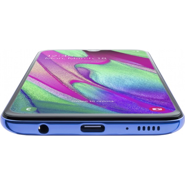 Фото - Смартфон Samsung Galaxy A40 64Gb Blue (SM-A405FZBD)