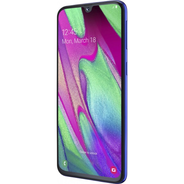 Фото - Смартфон Samsung Galaxy A40 64Gb Blue (SM-A405FZBD)
