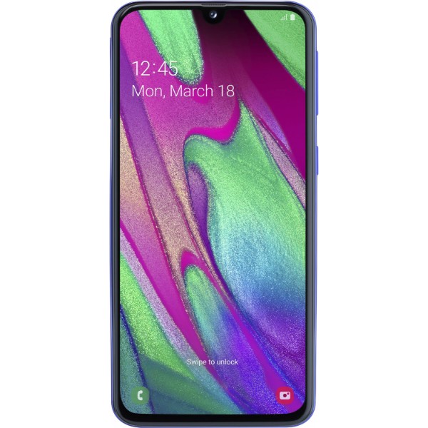 Фото - Смартфон Samsung Galaxy A40 64Gb Blue (SM-A405FZBD)