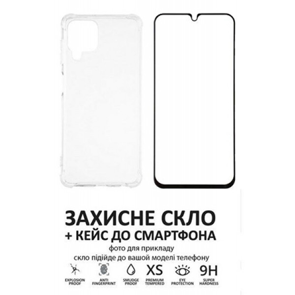 Фото - Чохол для смартфону XOKO Ultra Thin Proof+Cкло Full Cover Ultra-Thin 0.25мм Black for Samsung A546 (A54) (XK-CS-ULT-SM-A54)
