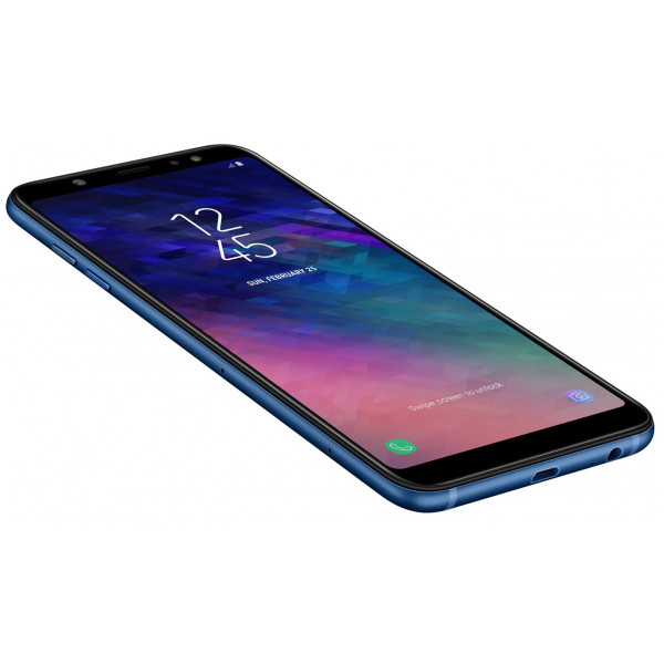Фото - Смартфон Samsung Galaxy A6+ Blue (SM-A605)