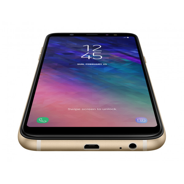 Фото - Смартфон Samsung Galaxy A6+ Gold (SM-A605)