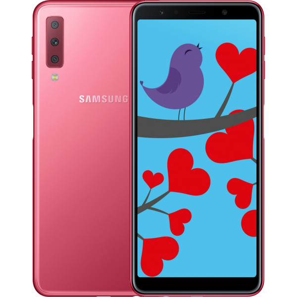 Фото - Смартфон Samsung Galaxy A7 2018 Pink (SM-A750)