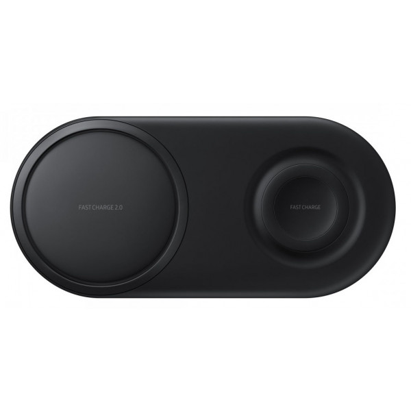 Фото - Бездротовий зарядний пристрій Samsung EP-P5200TBRGRU Wireless Charger Duo Black