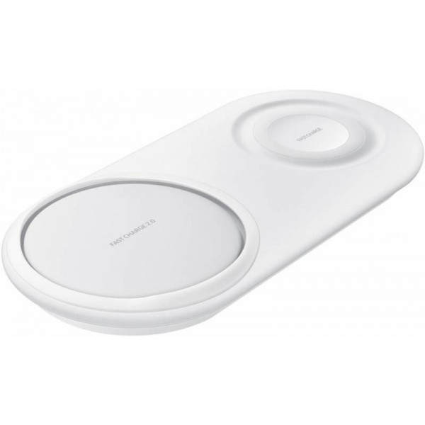 Фото - Бездротовий зарядний пристрій Samsung EP-P5200TWRGRU Wireless Charger Duo White