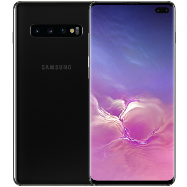 Фото - Смартфон Samsung Galaxy S10+ 12/1Tb Ceramic Black (SM-G975FCKH)