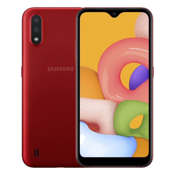 Фото - Смартфон Samsung Galaxy A01 2/16Gb Red (SM-A015FZRDSEK)