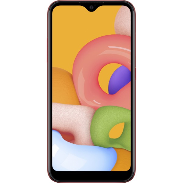 Фото - Смартфон Samsung Galaxy A01 2/16Gb Red (SM-A015FZRDSEK)