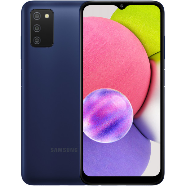 Фото - Смартфон Samsung Galaxy A03s 4/64Gb Blue (SM-A037FZBGSEK)