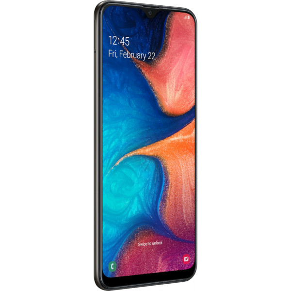 Фото - Смартфон Samsung Galaxy A20 3/32Gb Black (SM-A205FZKV)