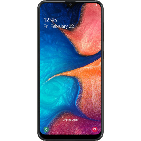 Фото - Смартфон Samsung Galaxy A20 3/32Gb Black (SM-A205FZKV)