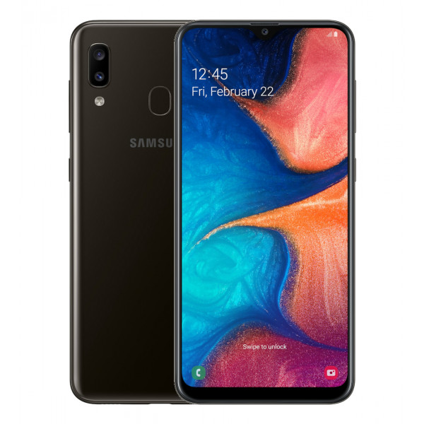 Фото - Смартфон Samsung Galaxy A20 3/32Gb Black (SM-A205FZKV)
