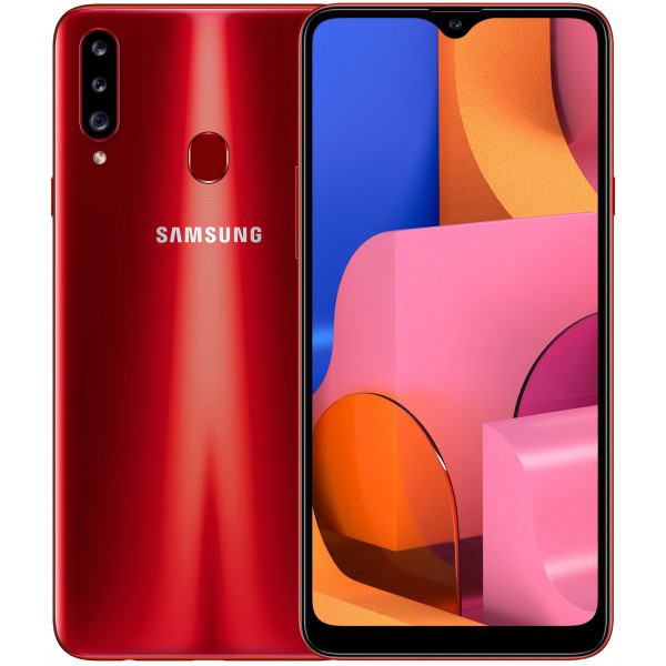Фото - Смартфон Samsung Galaxy A20s 3/32Gb Red (SM-A207)