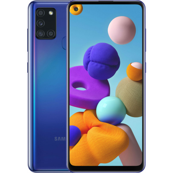 Фото - Смартфон Samsung Galaxy A21s 3/32Gb Blue (SM-A217FZBNSEK)