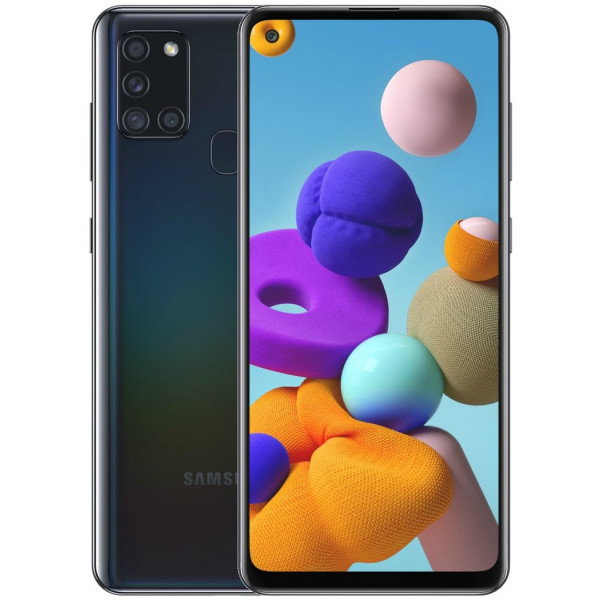 Смартфон Samsung Galaxy A21s 4/64Gb Black (SM-A217FZKOSEK) купить