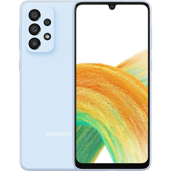Фото - Смартфон Samsung Galaxy A33 5G 6/128Gb Light Blue (SM-A336BLBGSEK)