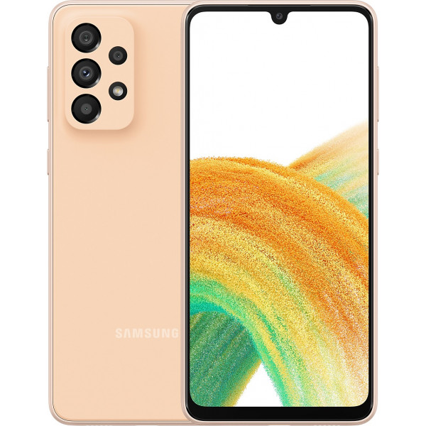 Фото - Смартфон Samsung Galaxy A33 5G 6/128Gb Orange (SM-A336BZOGSEK)