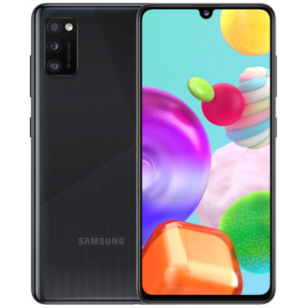 Фото - Смартфон Samsung Galaxy A41 Black (SM-A415FZKDSEK)