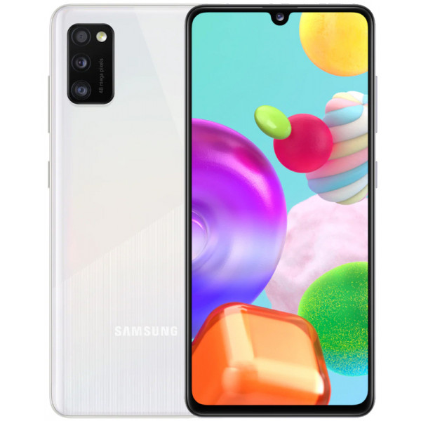 Фото - Смартфон Samsung Galaxy A41 White (SM-A415FZWDSEK)