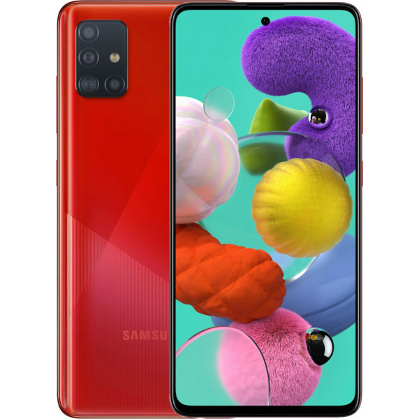 Фото - Смартфон Samsung Galaxy A51 4/64Gb Red (SM-A515FZRU)