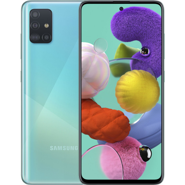 Фото - Смартфон Samsung Galaxy A51 6/128Gb Blue (SM-A515FZBW) Фото - Смартфон Samsung Galaxy A51 6/128Gb Blue (SM-A515FZBW)