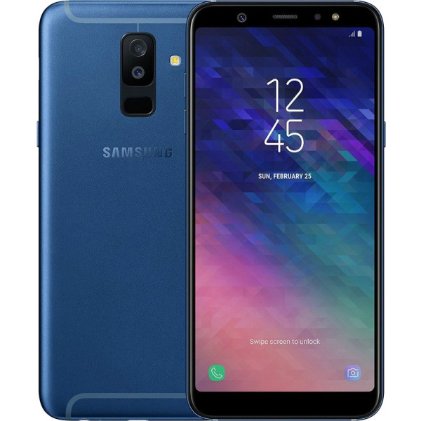 Фото - Смартфон Samsung Galaxy A6+ Blue (SM-A605)