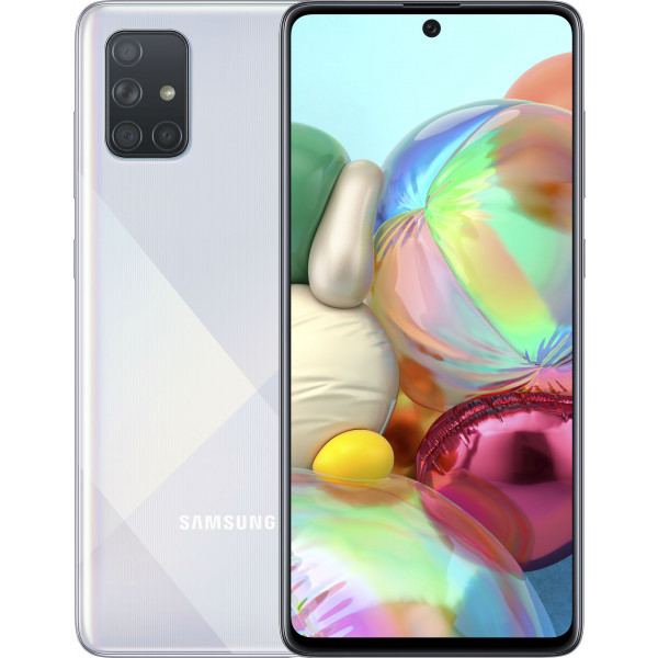 Фото - Смартфон Samsung Galaxy A71 6/128Gb Prism Crush Silver (SM-A715FZSUSEK)