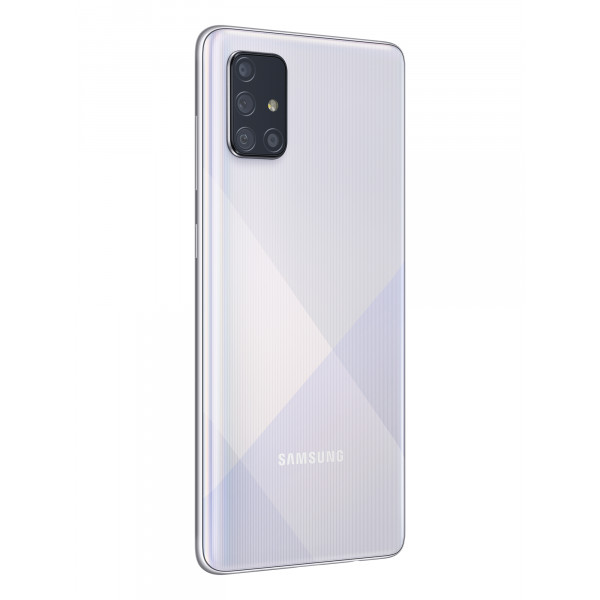 Фото - Смартфон Samsung Galaxy A71 6/128Gb Prism Crush Silver (SM-A715FZSUSEK)