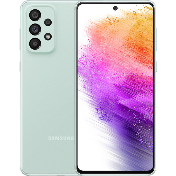 Фото - Смартфон Samsung Galaxy A73 5G 6/128Gb Light Green (SM-A736BLGDSEK)