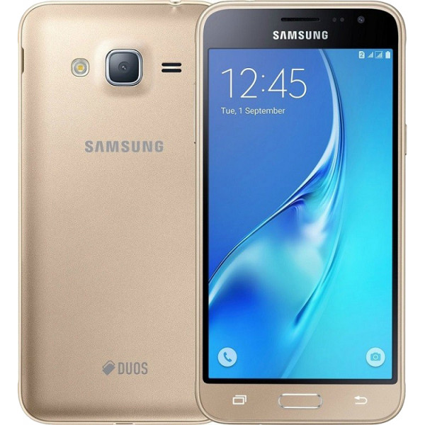 Фото - Смартфон Samsung Galaxy J3 (2016) Gold (SM-J320)