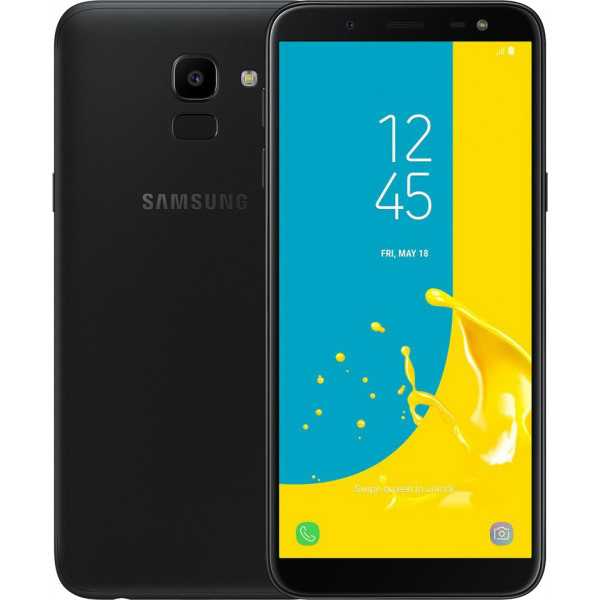 Фото - Смартфон Samsung J600 Galaxy J6 Black (SM-J600)