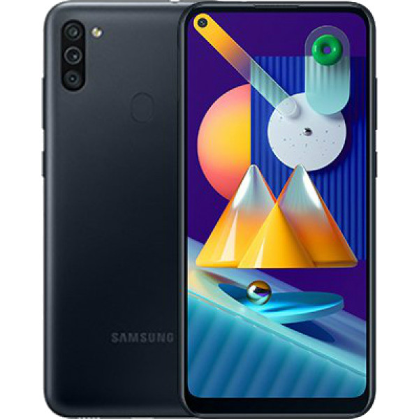 Фото - Смартфон Samsung Galaxy M11 Black (SM-M115FZKNSEK)